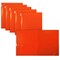Gold Seal 2 Pkt Plastic Extra Heavyweight Folders Portfolio, High Sheen Reflective Finish, Orange, 12PK 86317 - alternate 1